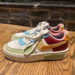 Nike Air Force 1 Fontanka St. Petersburg Raves - Size 7.5 Woman